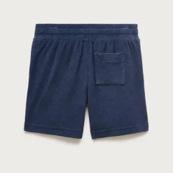 Kids' pull-on short in towel terry