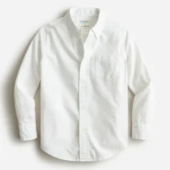 Kids' Secret Wash shirt in poplin