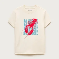 Kids' short-sleeve "Maine Lobster" graphic T-shirt