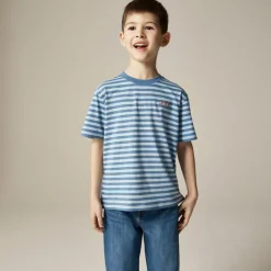 Kids' short-sleeve NYC embroidered graphic T-shirt