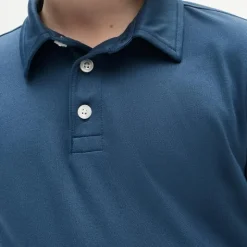 Kids' short-sleeve performance polo shirt