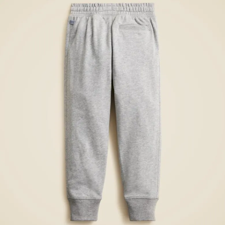 Kids' slim-slouchy jogger pant in terry