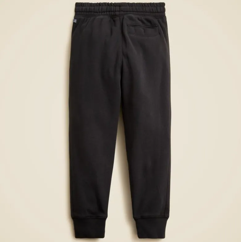 Kids' slim-slouchy jogger pant in terry