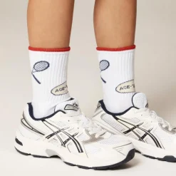 Kids' sporty trouser socks two-pack