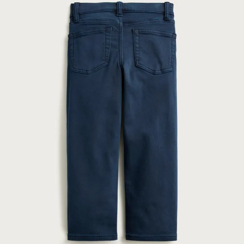Kids' Straight-fit garment-dyed stretch jean