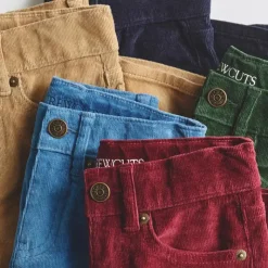 Kids' Straight-fit stretch corduroy pant