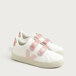 Kids' Veja™ Esplar metallic leather sneakers