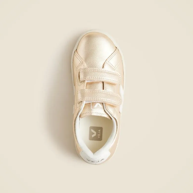 Kids' Veja™ Esplar metallic leather sneakers
