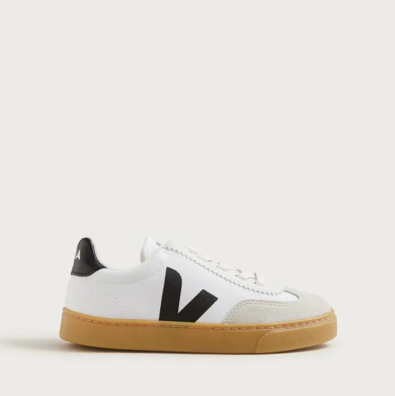 Kids' Veja™ volley canvas sneakers