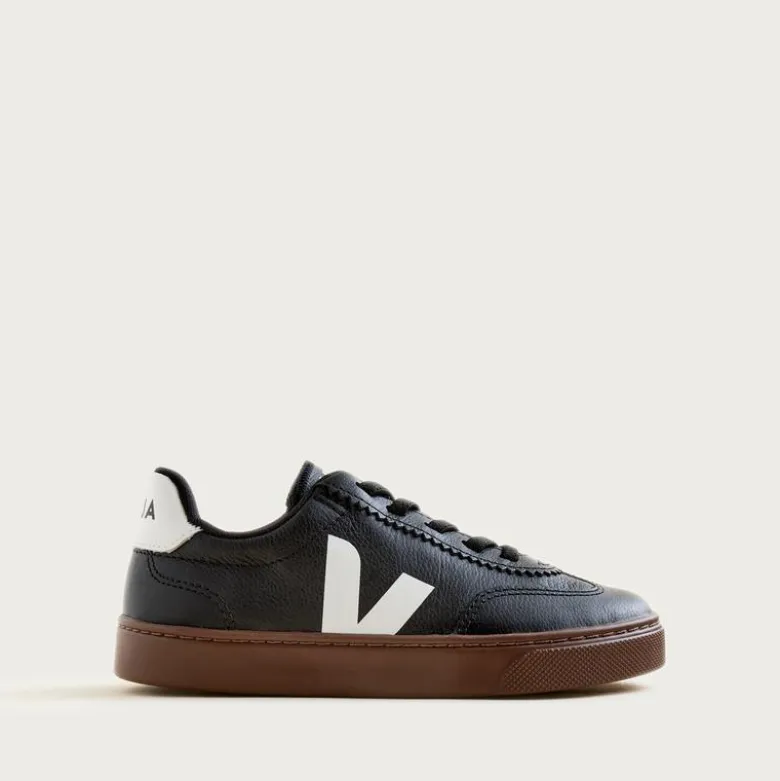 Kids' Veja™ volley leather sneakers