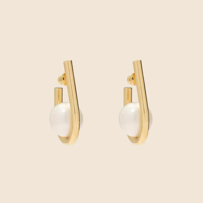 Lady Grey chaise earrings