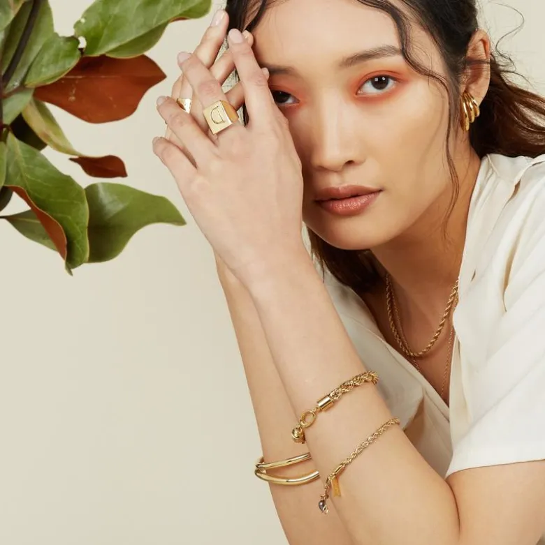 Lady Grey XL rope chain bracelet