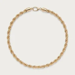 Lady Grey XL rope chain necklace