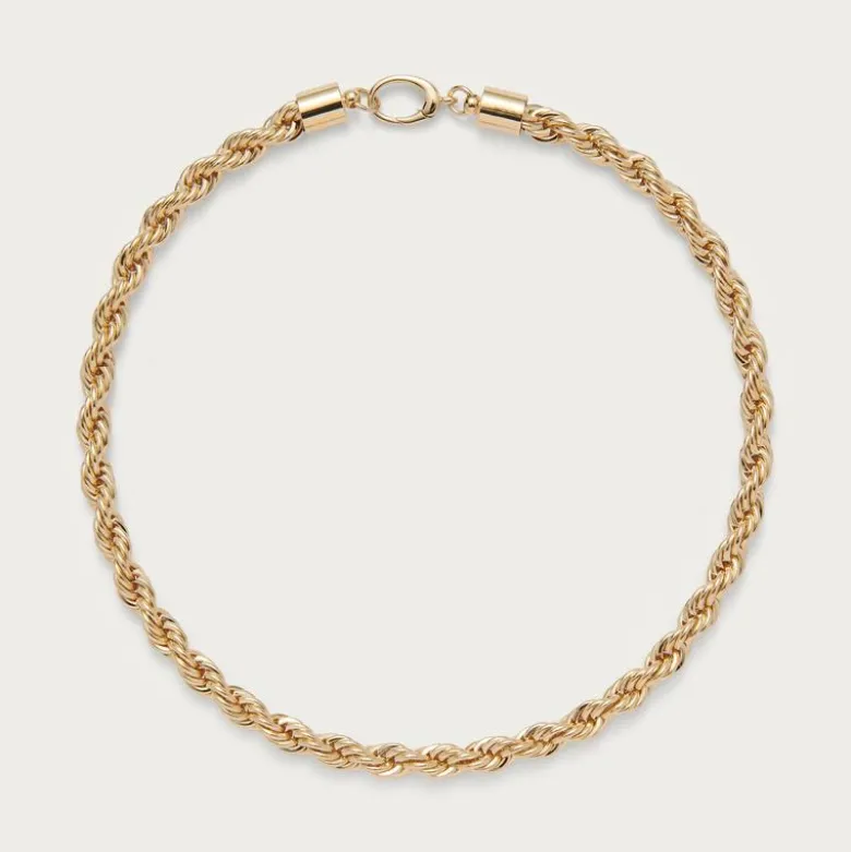 Lady Grey XL rope chain necklace