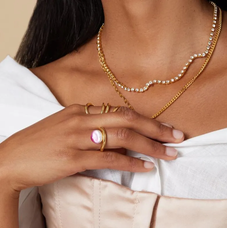 Lady Grey Ziggy necklace
