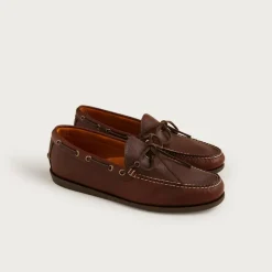 Lake shoes in leather