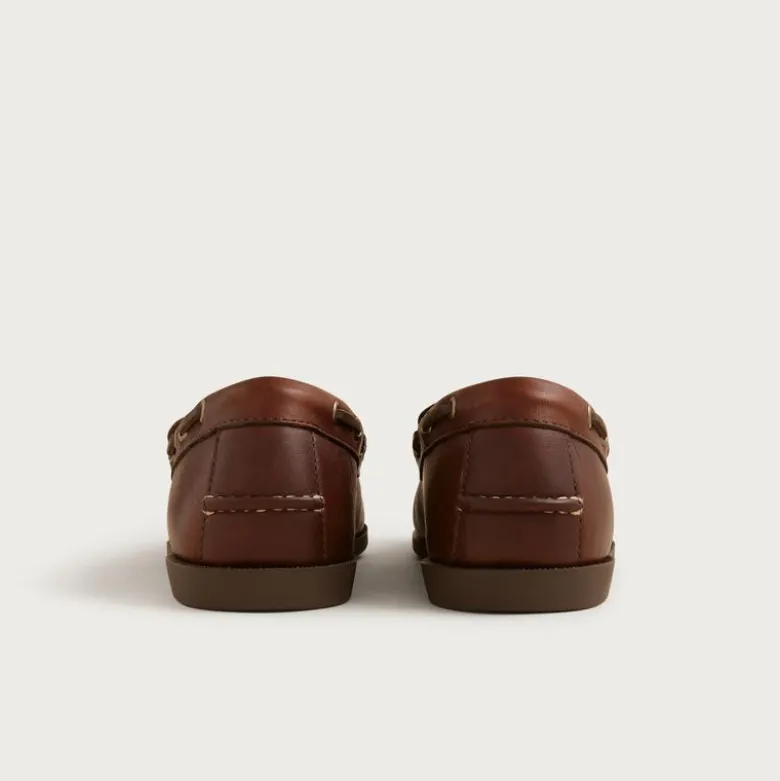 Lake shoes in leather