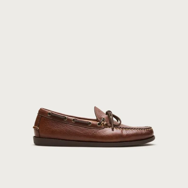 Lake shoes in leather