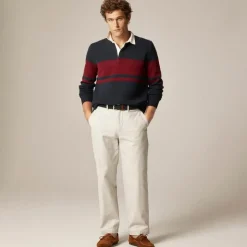 Lambswool rugby sweater
