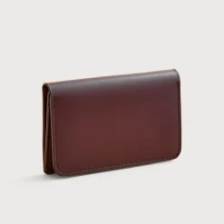 Leather billfold cardholder
