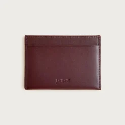 Leather double-sided cardholder