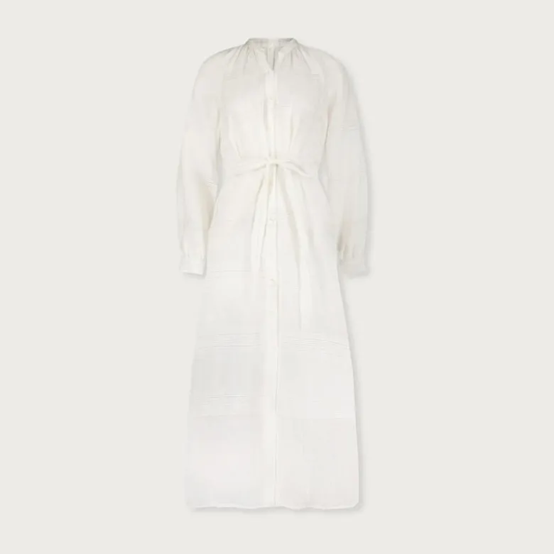 lemlem Makeda button-up dress
