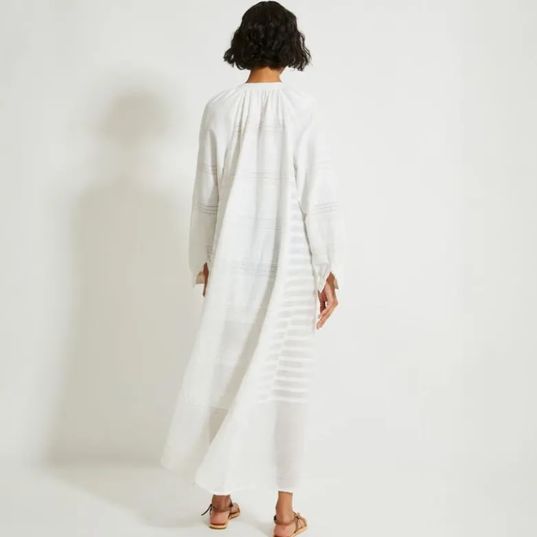 lemlem Makeda button-up dress