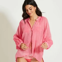 lemlem Mita button-up blouse