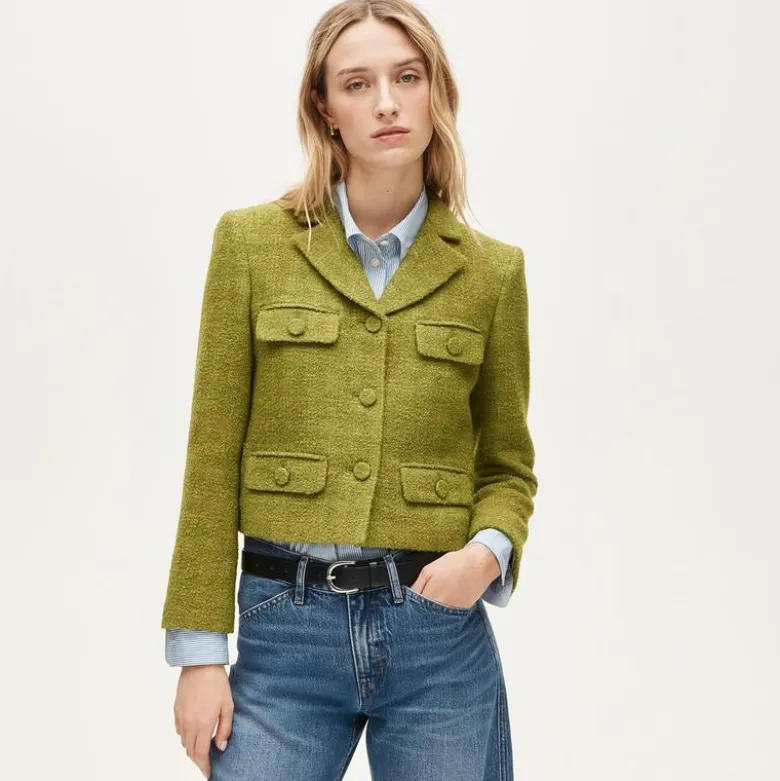 Lenore lady blazer in bouclé tweed
