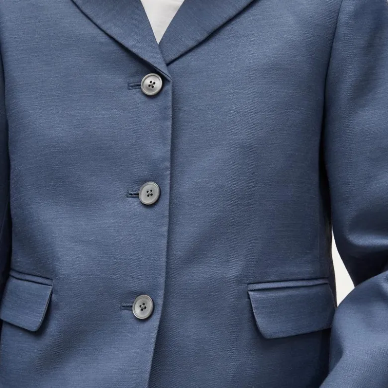 Lenore lady blazer in Gramercy linen blend