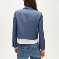 Lenore lady blazer in Gramercy linen blend