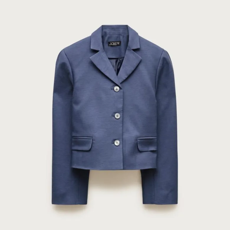 Lenore lady blazer in Gramercy linen blend