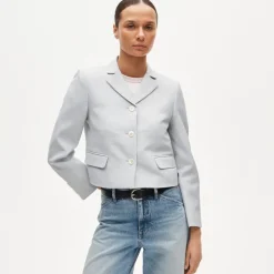 Lenore lady blazer in Gramercy linen blend