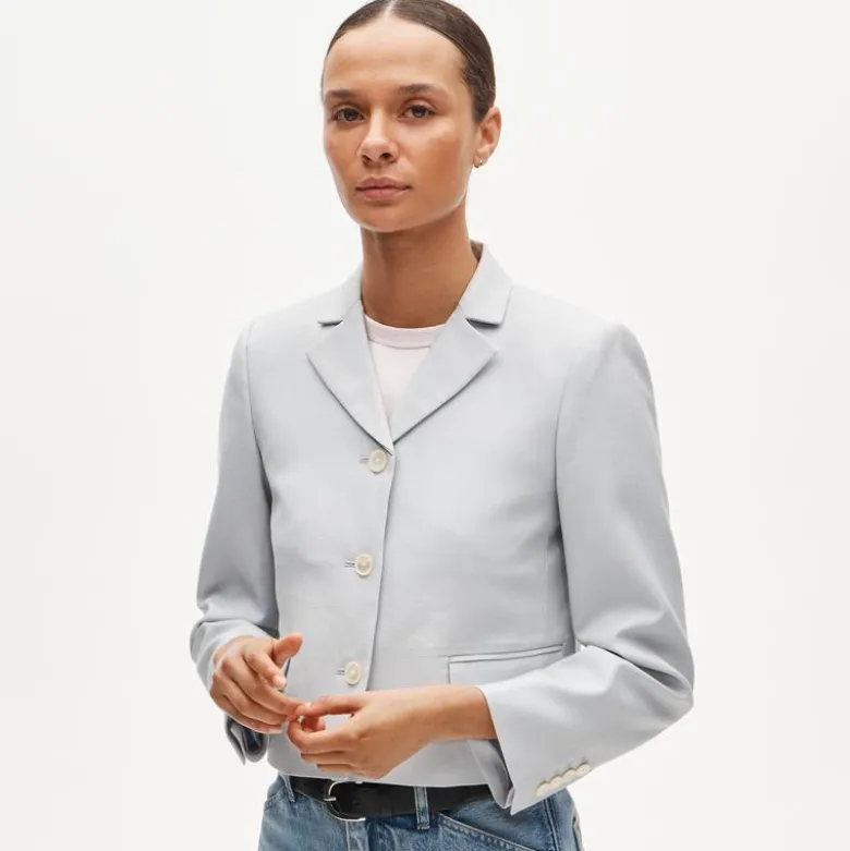 Lenore lady blazer in Gramercy linen blend