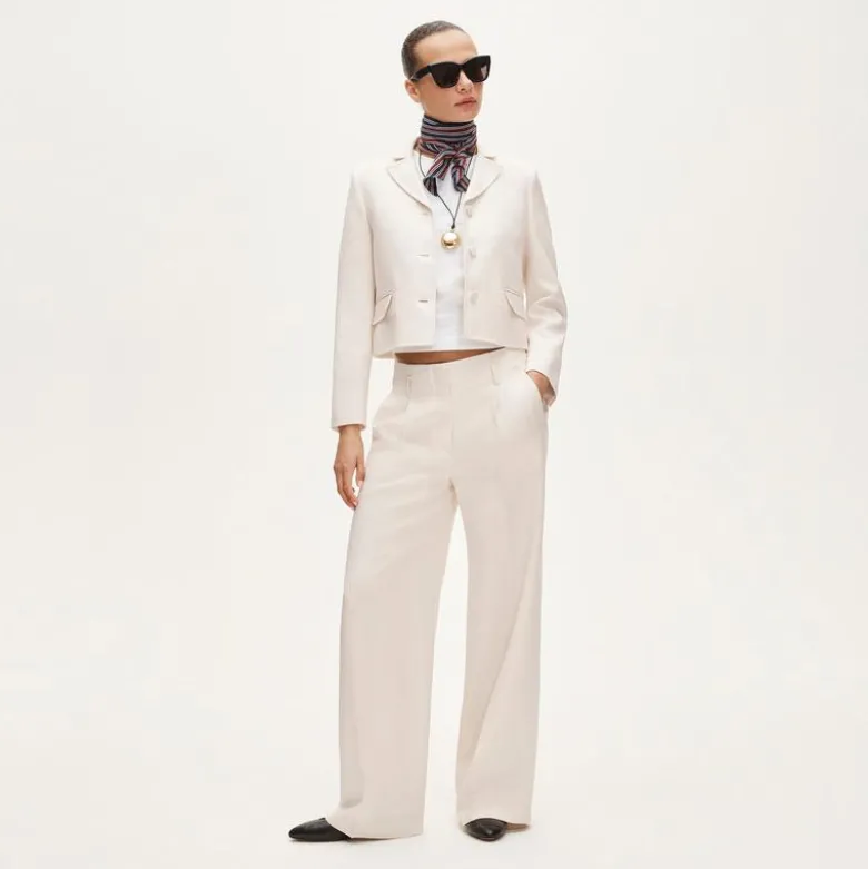 Lenore lady blazer in luster canvas