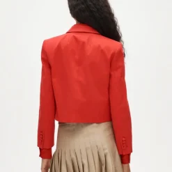 Lenore lady blazer in sateen cotton