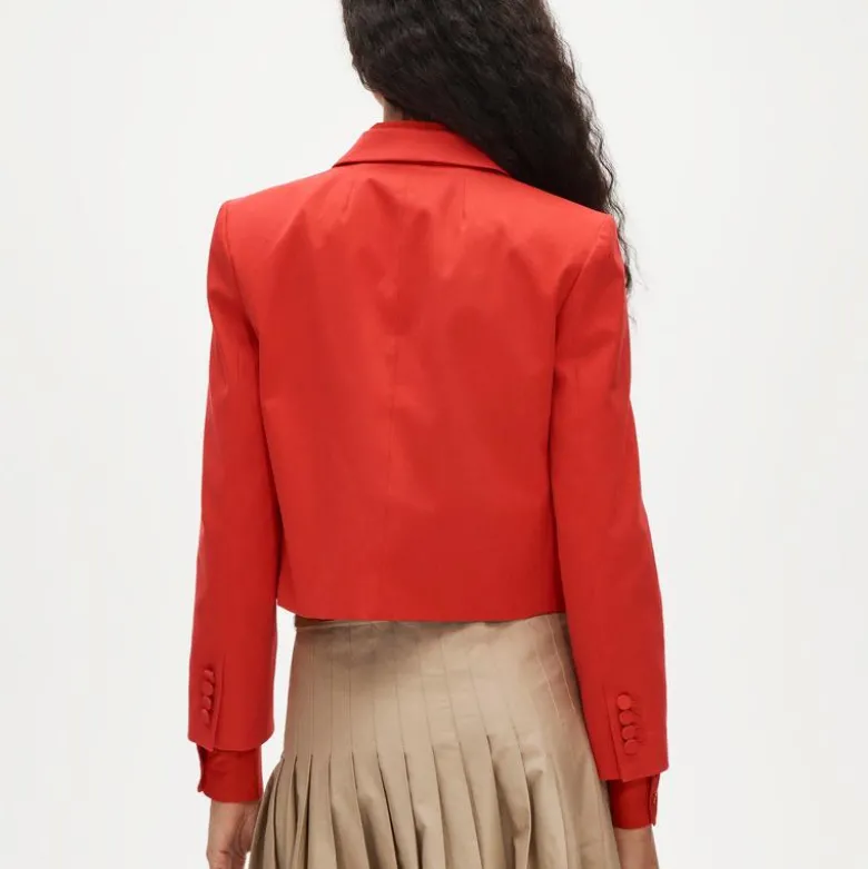 Lenore lady blazer in sateen cotton