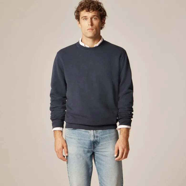 Lightweight french terry sweatshirt