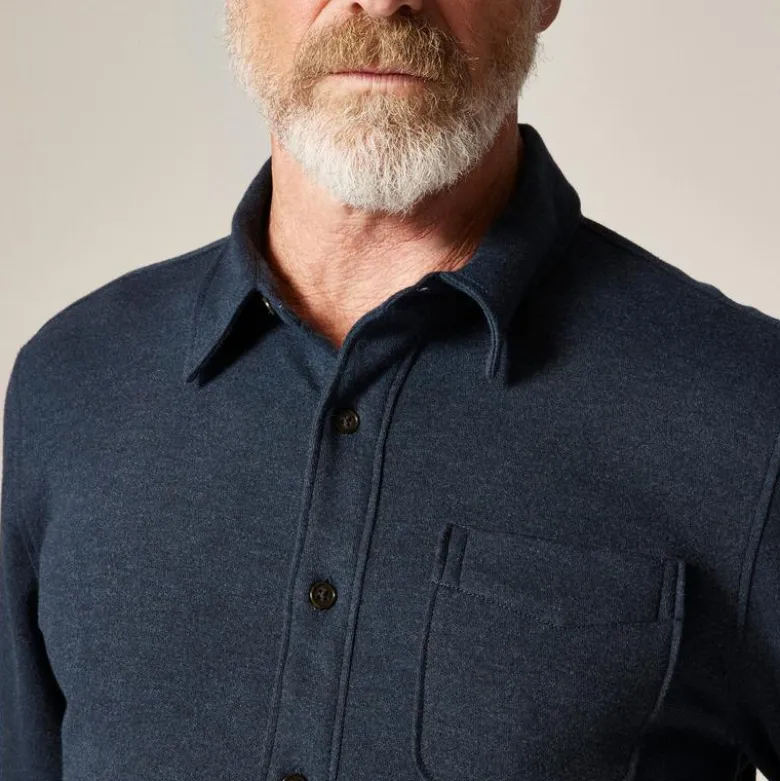 Lightweight Seaboard soft-knit shirt