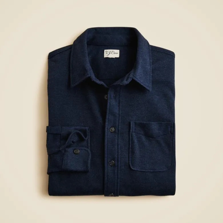 Lightweight Seaboard soft-knit shirt