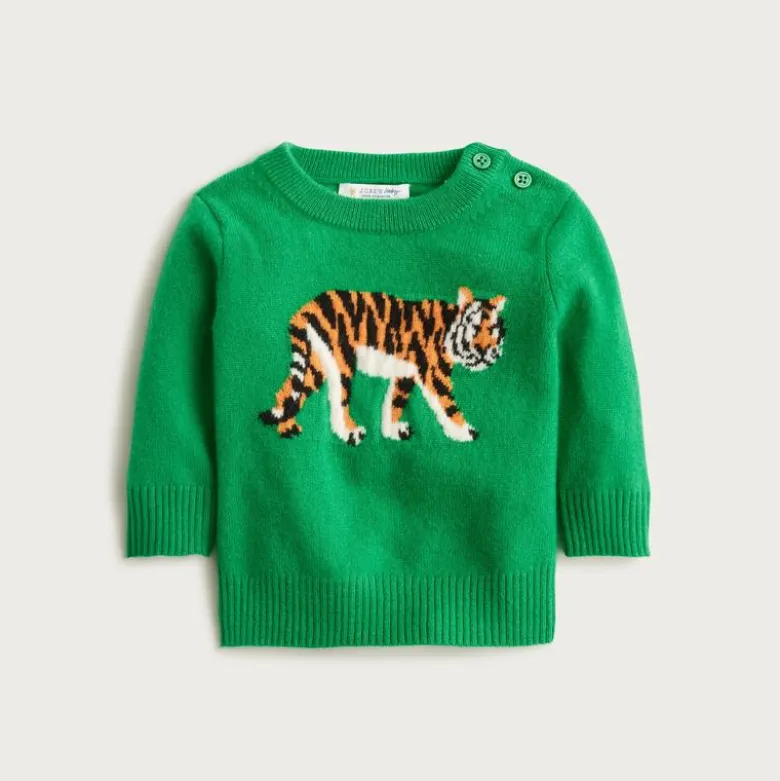 Limited-edition baby cashmere crewneck sweater