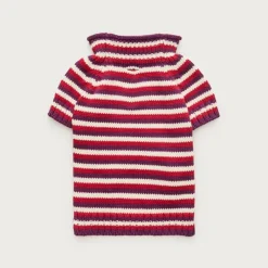 Limited-edition striped cotton Rollneck™ sweater for dogs