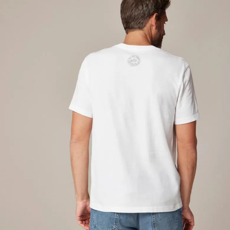 Limited-edition The New Yorker X J.Crew vintage-wash cotton graphic T-shirt