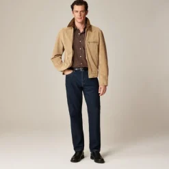 Limited-edition Wallace & Barnes work jacket in Italian suede