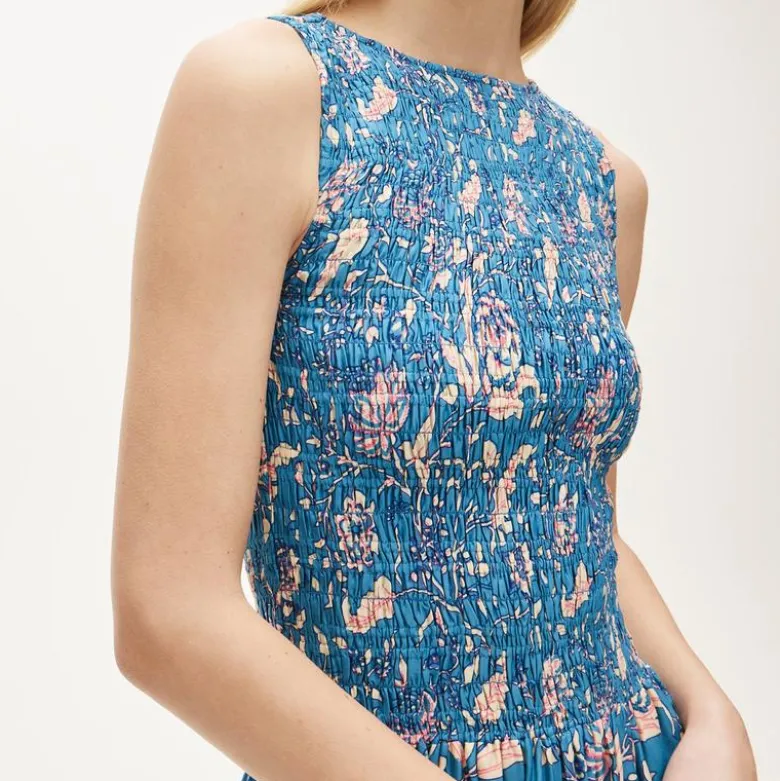 Lina midi dress in floral print