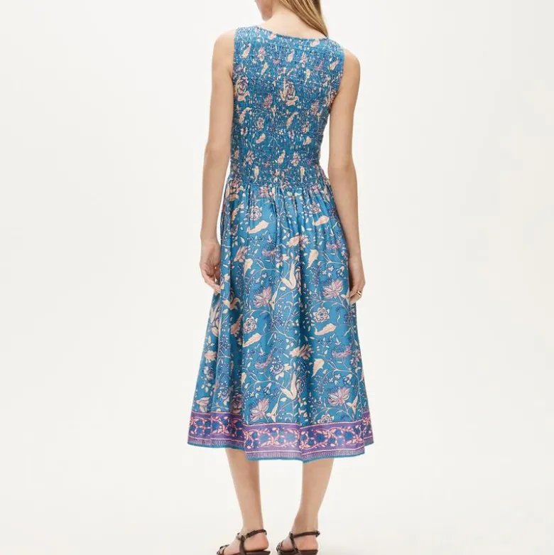 Lina midi dress in floral print