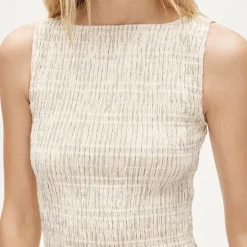 Lina midi dress in stripe