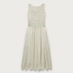 Lina midi dress in stripe
