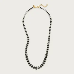 Long beaded necklace