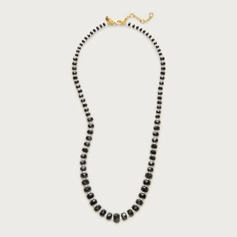 Long beaded necklace